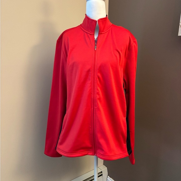 Champion Jackets & Blazers - Champion Women's Red Bomber Jacket